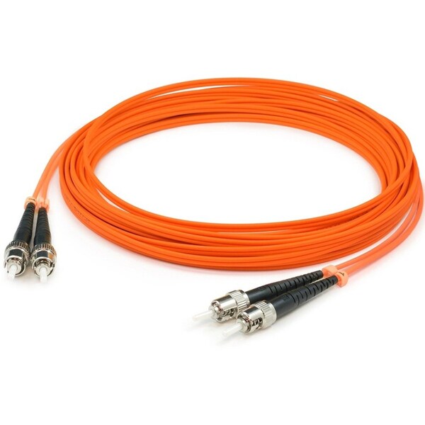Add-On This Is A 10M St (Male) To St (Male) Orange Duplex Riser-Rated Fiber ADD-ST-ST-10M6MMF - main